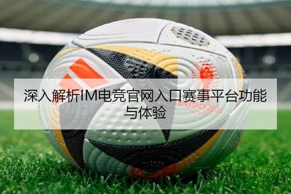 深入解析IM电竞官网入口赛事平台功能与体验